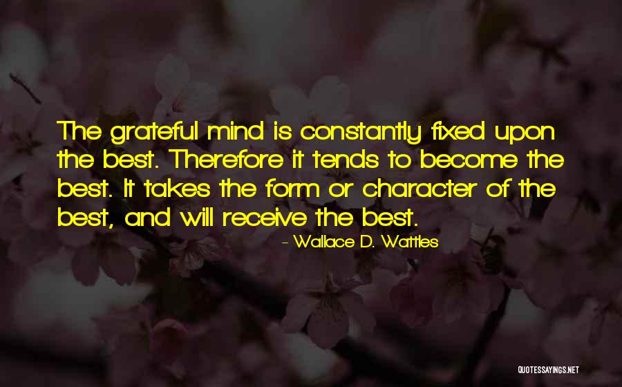 Aceita Que Quotes By Wallace D. Wattles Aceita Que Quotes By Wallace D. Wattles