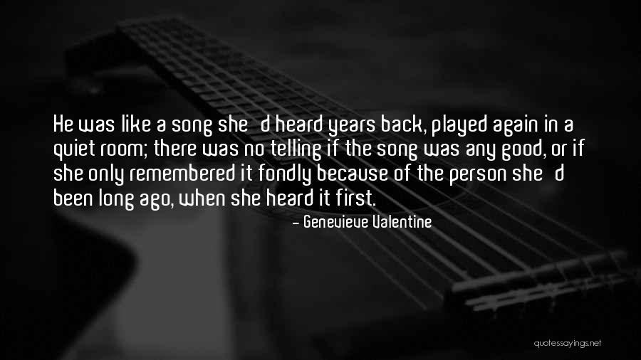 Acertei Quotes By Genevieve Valentine Acertei Quotes By Genevieve Valentine