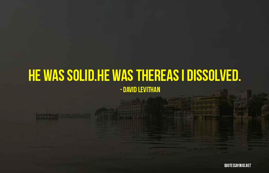 Achebe Pronunciation Quotes By David Levithan