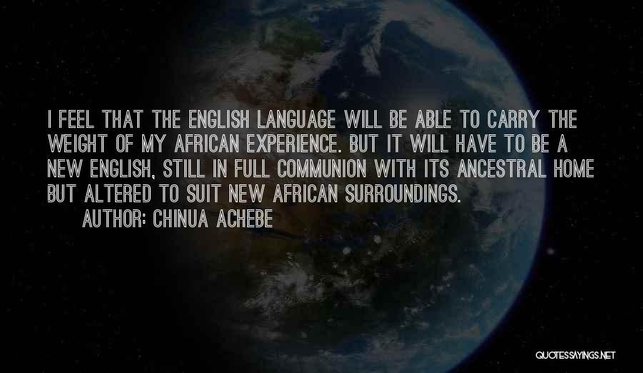 Achebe's Quotes By Chinua Achebe