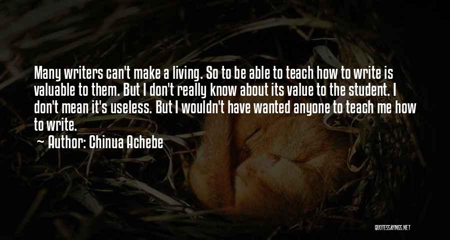 Achebe's Quotes By Chinua Achebe