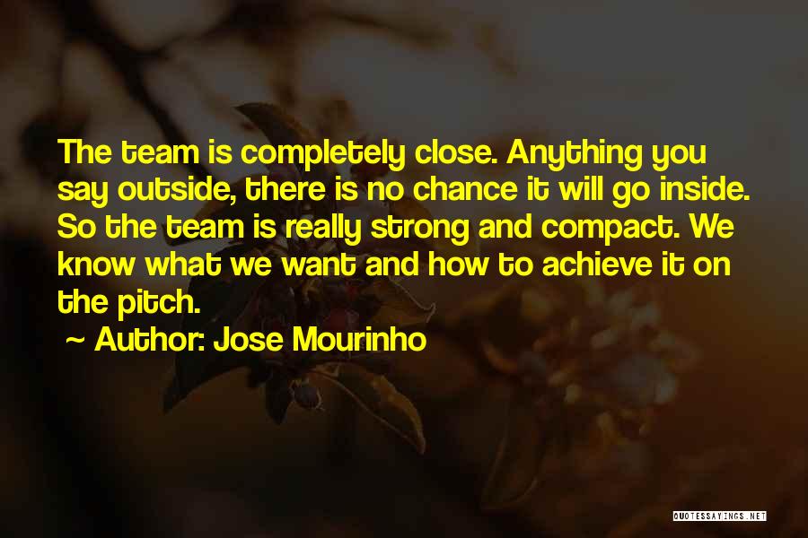 Achieve Anything Quotes By Jose Mourinho