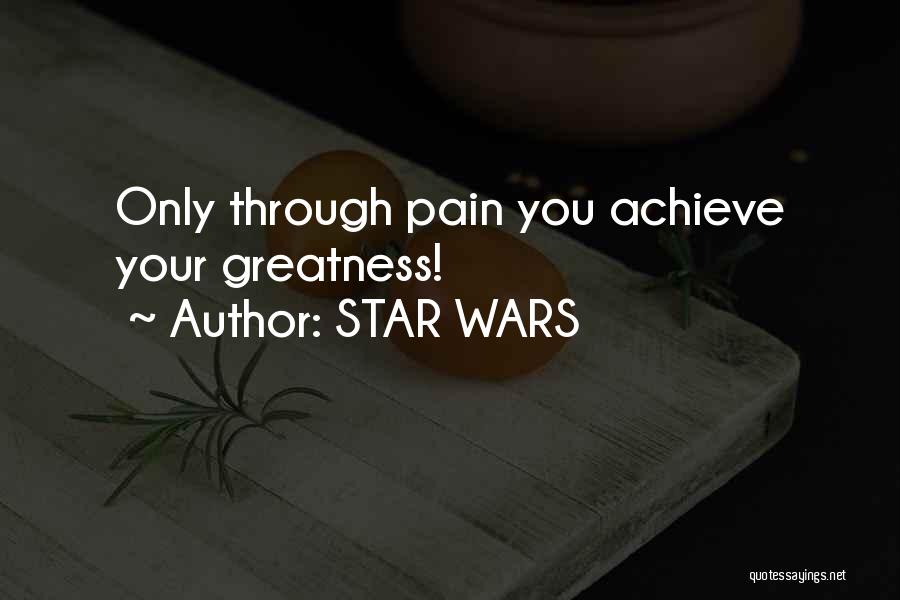 Achieve Greatness Quotes By STAR WARS