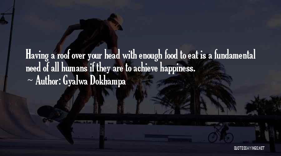 Achieve Happiness Quotes By Gyalwa Dokhampa