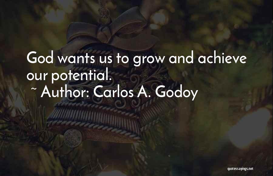 Achieve Potential Quotes By Carlos A. Godoy