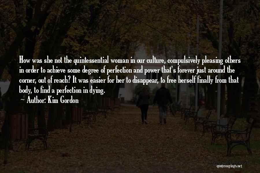 Achieve Quotes By Kim Gordon