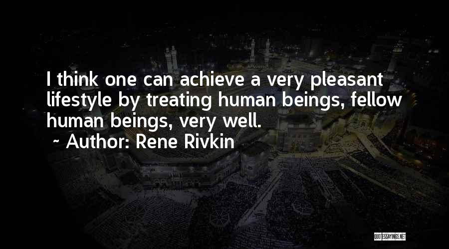 Achieve Quotes By Rene Rivkin