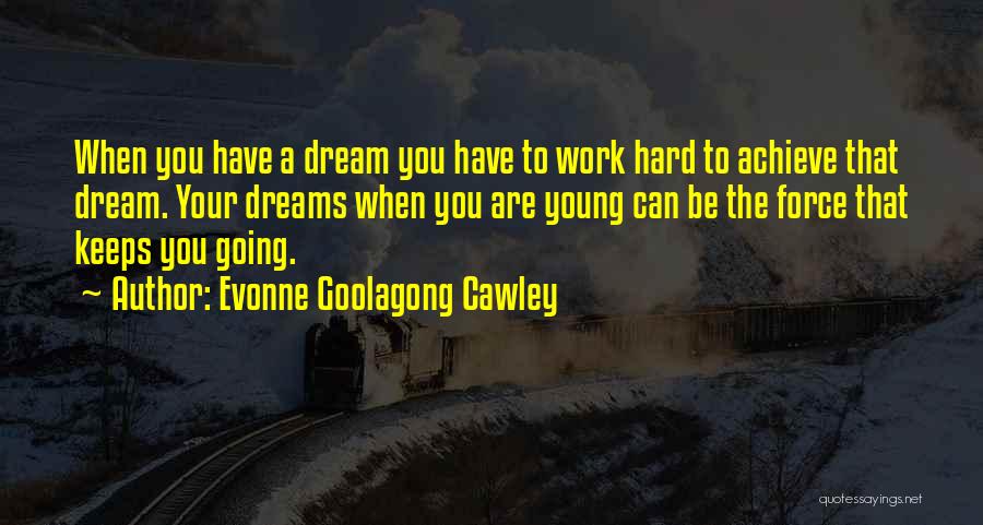Achieve Your Dreams Quotes By Evonne Goolagong Cawley