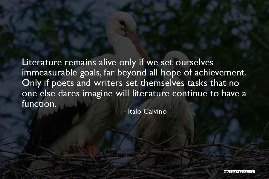 Achievement And Goal Quotes By Italo Calvino Achievement And Goal Quotes By Italo Calvino