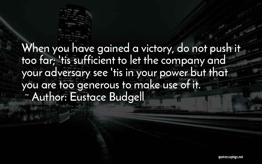 Achievement And Success Quotes By Eustace Budgell