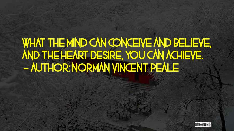 Achievement Goals Quotes By Norman Vincent Peale
