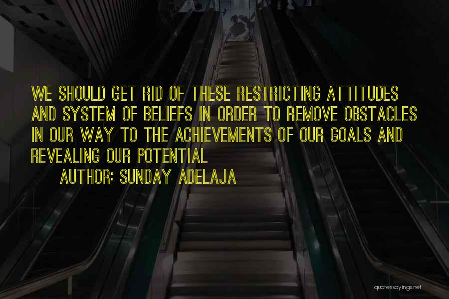 Achievement Goals Quotes By Sunday Adelaja