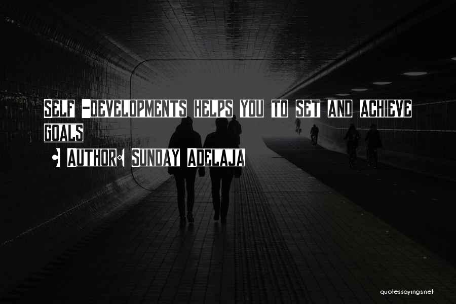 Achievement Goals Quotes By Sunday Adelaja