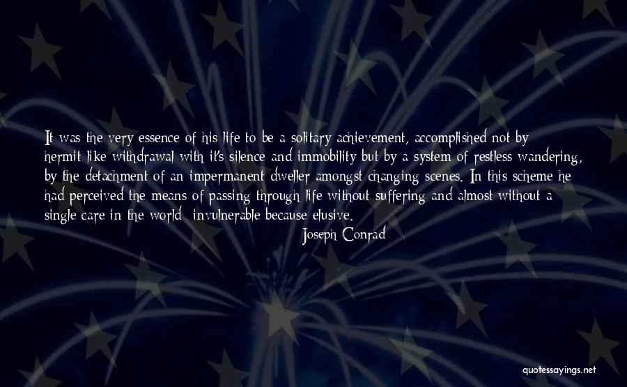 Achievement In Life Quotes By Joseph Conrad