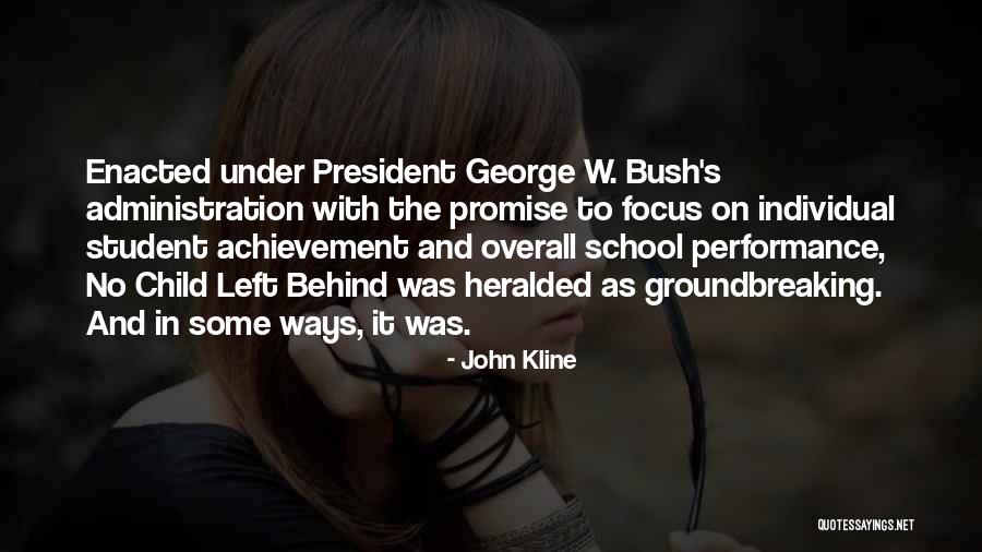 Achievement In School Quotes By John Kline Achievement In School Quotes By John Kline