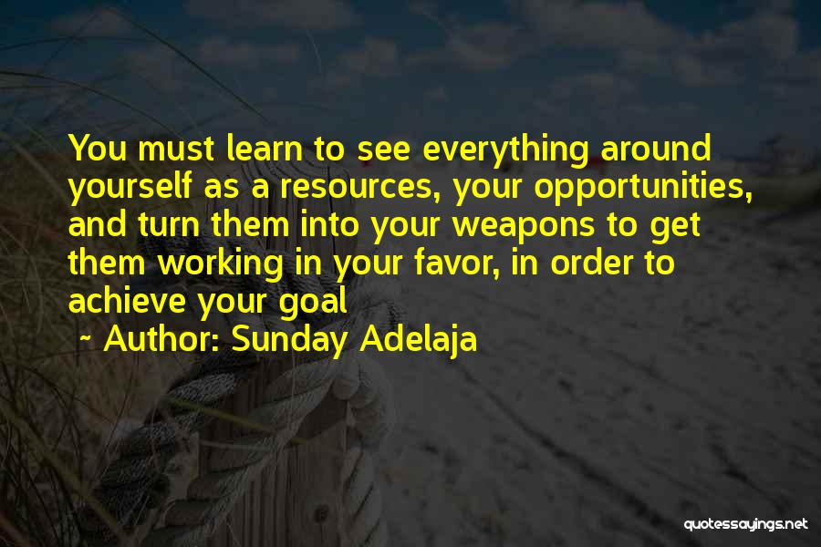 Achievement In Work Quotes By Sunday Adelaja
