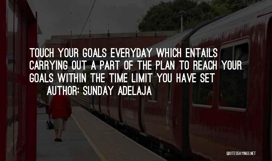 Achievement Of Goals Quotes By Sunday Adelaja