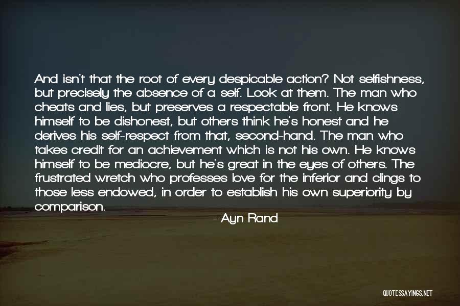 Achievement Of Love Quotes By Ayn Rand