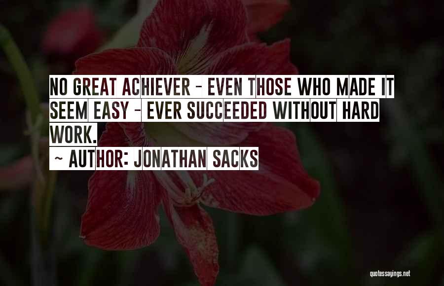 Achiever Quotes By Jonathan Sacks