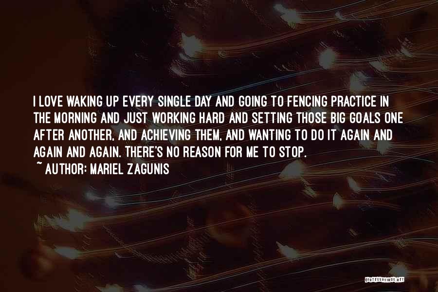 Achieving Big Goals Quotes By Mariel Zagunis