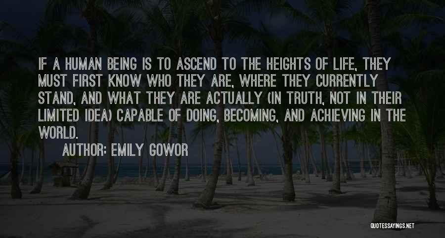 Achieving Dreams In Life Quotes By Emily Gowor