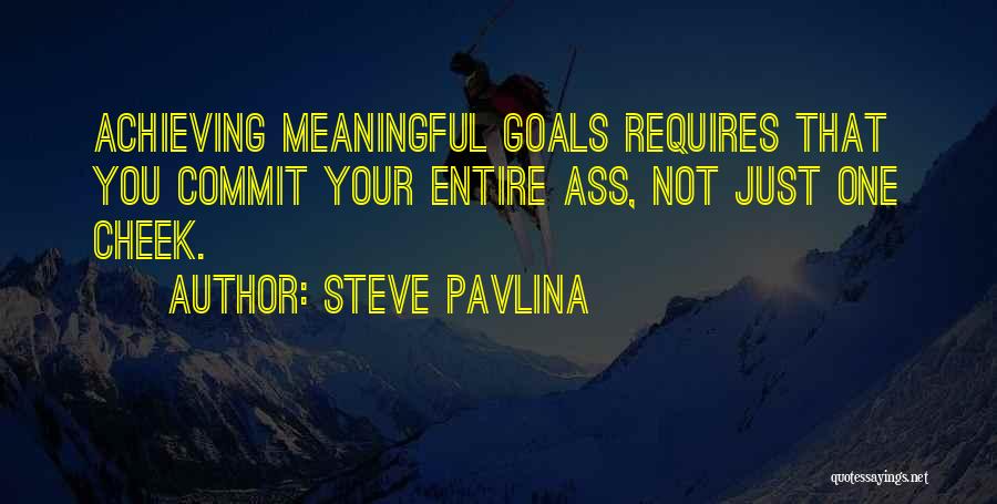 Achieving Goal Quotes By Steve Pavlina