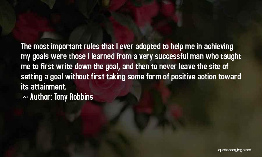 Achieving My Goals Quotes By Tony Robbins