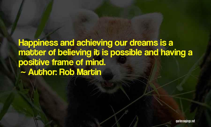 Achieving Something In Life Quotes By Rob Martin