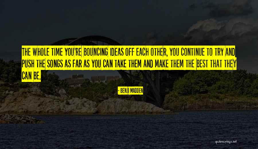 Achieving Victory Quotes By Benji Madden Achieving Victory Quotes By Benji Madden