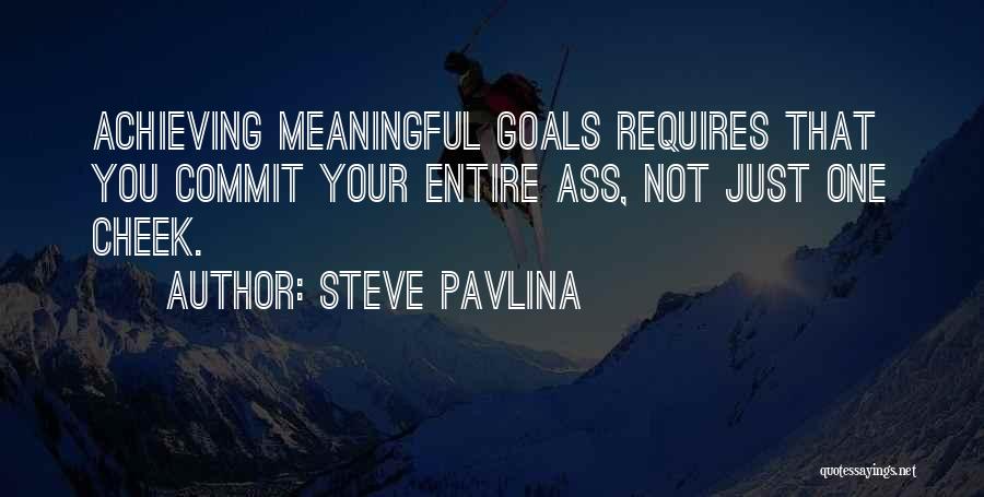 Achieving Your Goal Quotes By Steve Pavlina