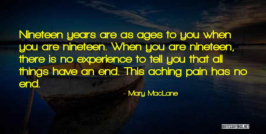 Aching For Someone Quotes By Mary MacLane Aching For Someone Quotes By Mary MacLane