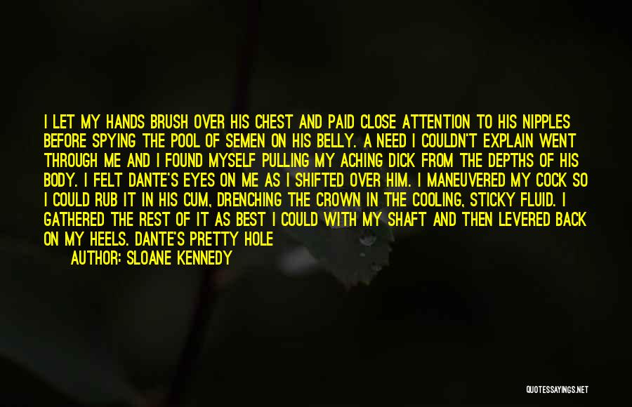 Aching Inside Quotes By Sloane Kennedy