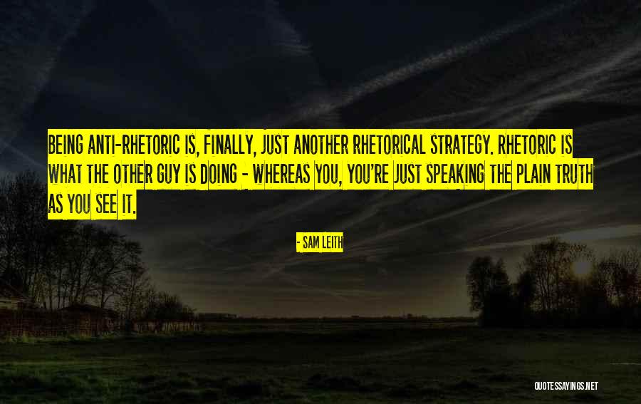 Achtzehneinhalb Quotes By Sam Leith Achtzehneinhalb Quotes By Sam Leith