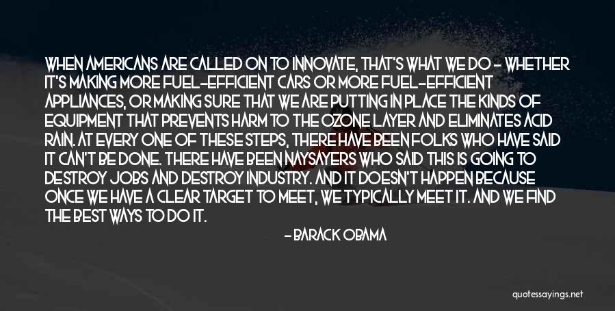 Acid Rain Quotes By Barack Obama