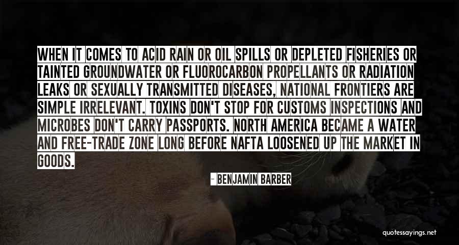 Acid Rain Quotes By Benjamin Barber