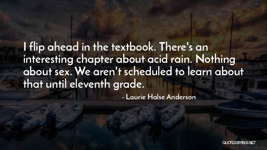 Acid Rain Quotes By Laurie Halse Anderson