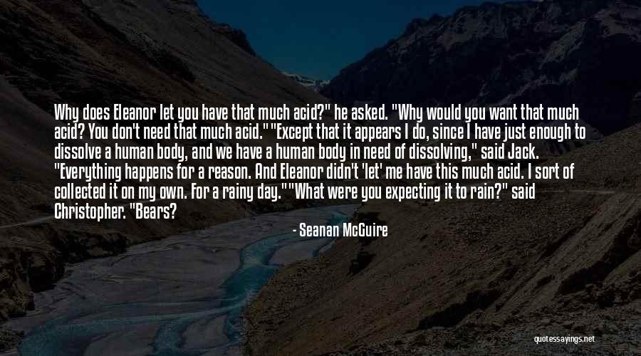 Acid Rain Quotes By Seanan McGuire