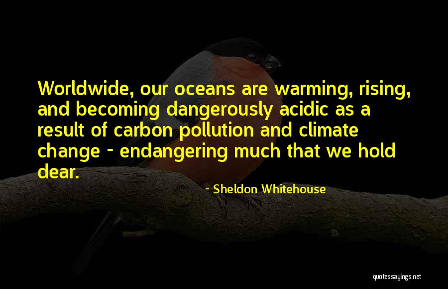 Acidic Quotes By Sheldon Whitehouse