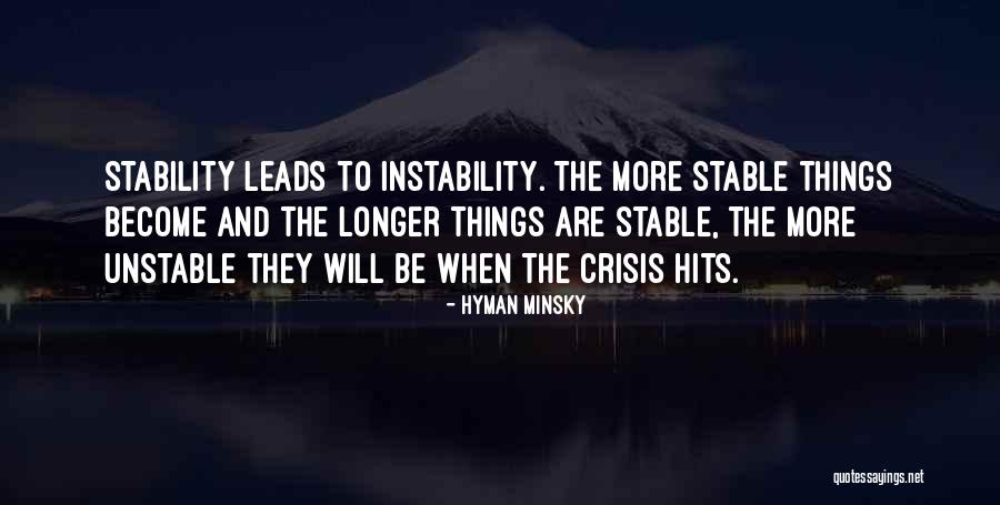 Aciel Demon Quotes By Hyman Minsky Aciel Demon Quotes By Hyman Minsky
