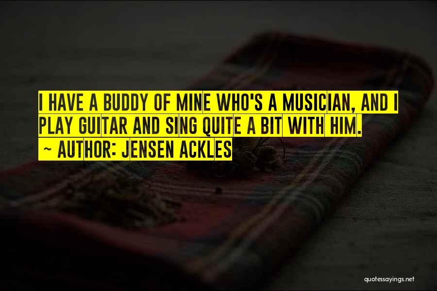 Ackles Quotes By Jensen Ackles