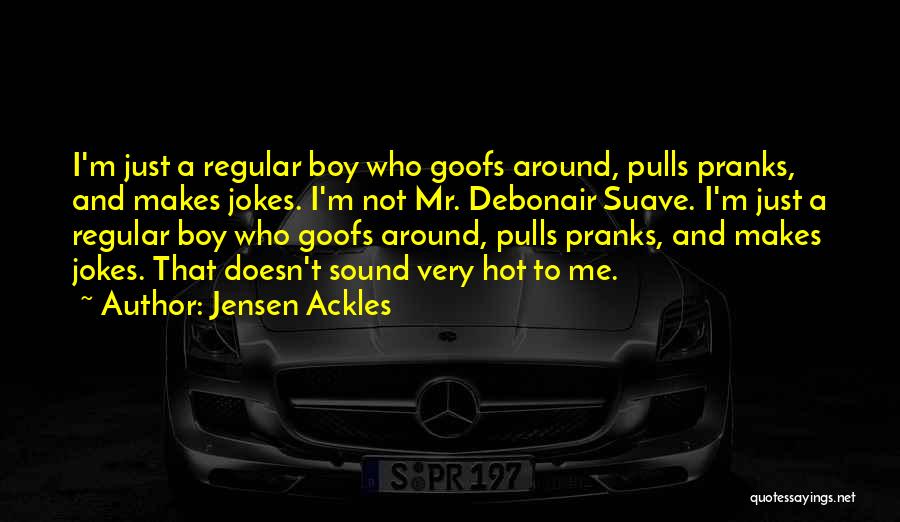 Ackles Quotes By Jensen Ackles