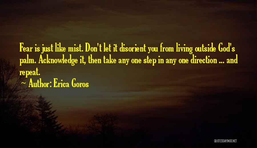 Acknowledge God Quotes By Erica Goros