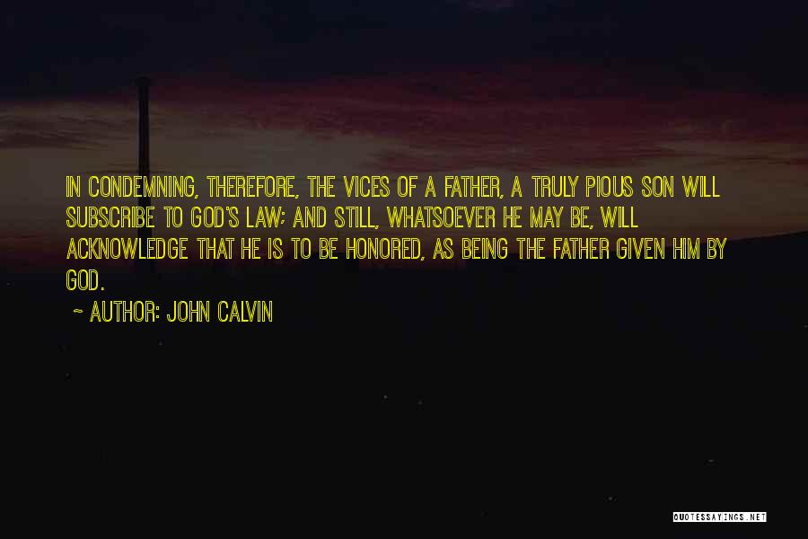 Acknowledge God Quotes By John Calvin