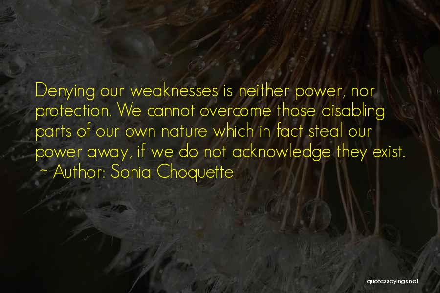 Acknowledge Quotes By Sonia Choquette