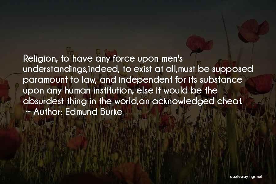 Acknowledged Quotes By Edmund Burke