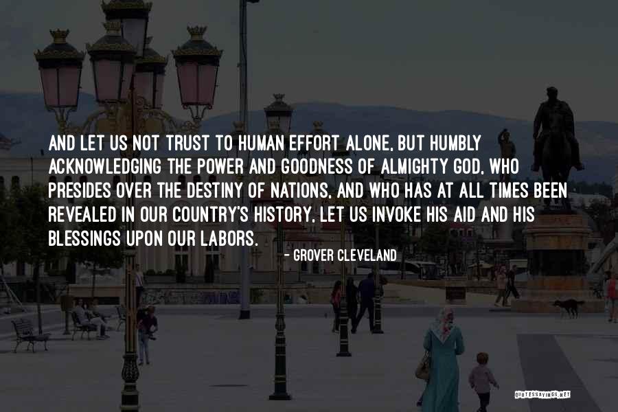 Acknowledging God Quotes By Grover Cleveland Acknowledging God Quotes By Grover Cleveland