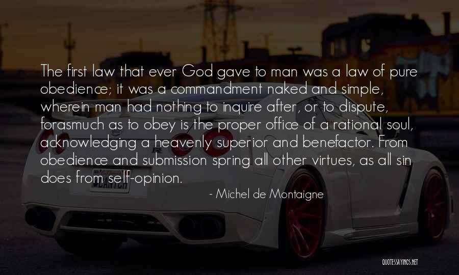 Acknowledging God Quotes By Michel De Montaigne Acknowledging God Quotes By Michel De Montaigne