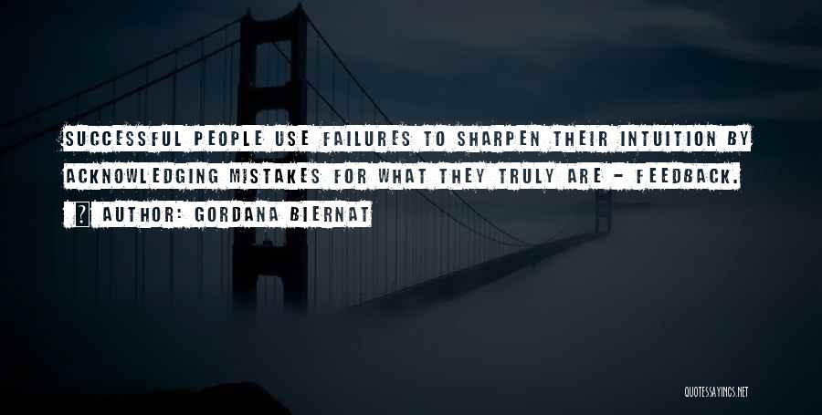 Acknowledging Mistakes Quotes By Gordana Biernat