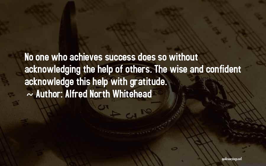 Acknowledging Others Quotes By Alfred North Whitehead