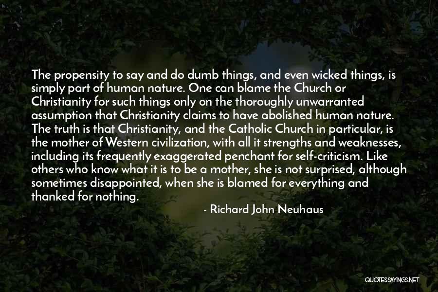 Acoso Escolar Quotes By Richard John Neuhaus Acoso Escolar Quotes By Richard John Neuhaus